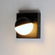 Alumilux Majik LED 4.25 inch Black ADA Wall Sconce Wall Light