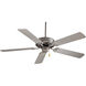 Minka-Aire Contractor 42 inch Brushed Steel with Silver Blades Ceiling Fan F546-BS - Open Box