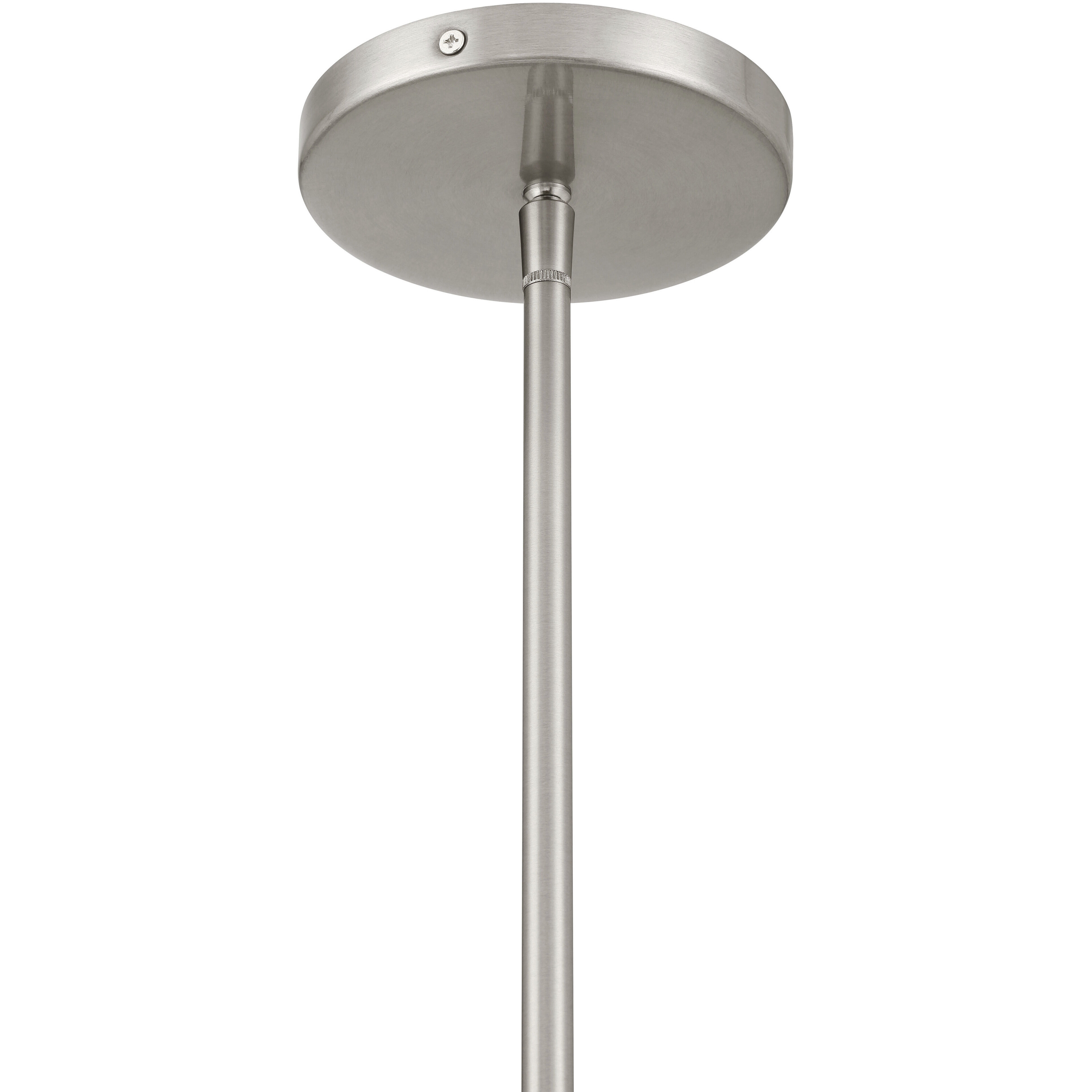 Verto LED 3 inch Brushed Nickel Pendant Ceiling Light