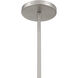 Verto LED 3 inch Brushed Nickel Pendant Ceiling Light