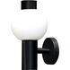 Allard 1 Light 8 inch Matte Black Wall Sconce Wall Light