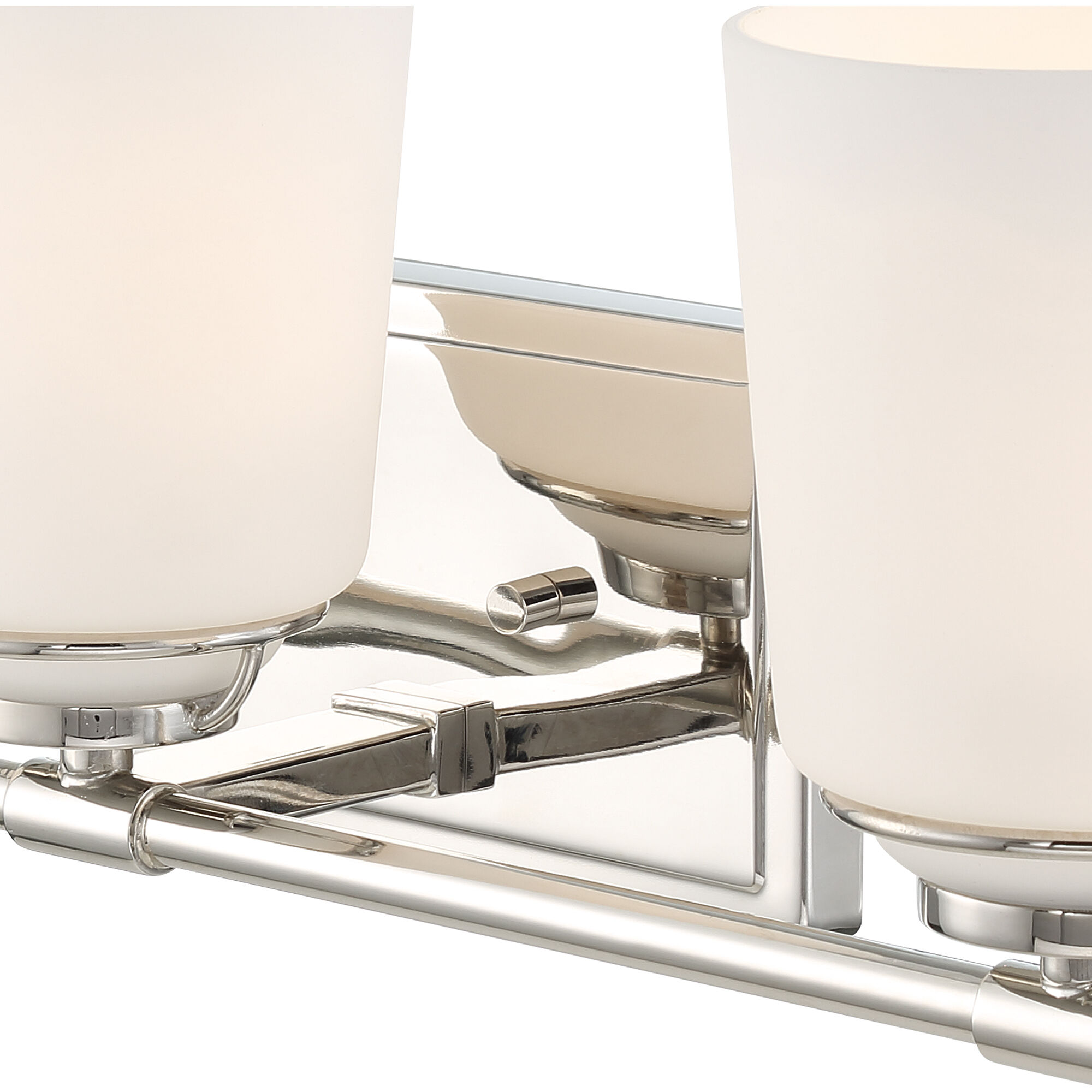 Stella 3 Light 23.5 inch Polished Nickel Vanity Light Wall Light