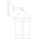 Berkeley 1 Light 17.38 inch Verdigris Patina Outdoor Wall Mount in White Opalescent