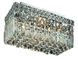 Maxime 4 Light 8 inch Chrome Flush Mount Ceiling Light in Royal Cut