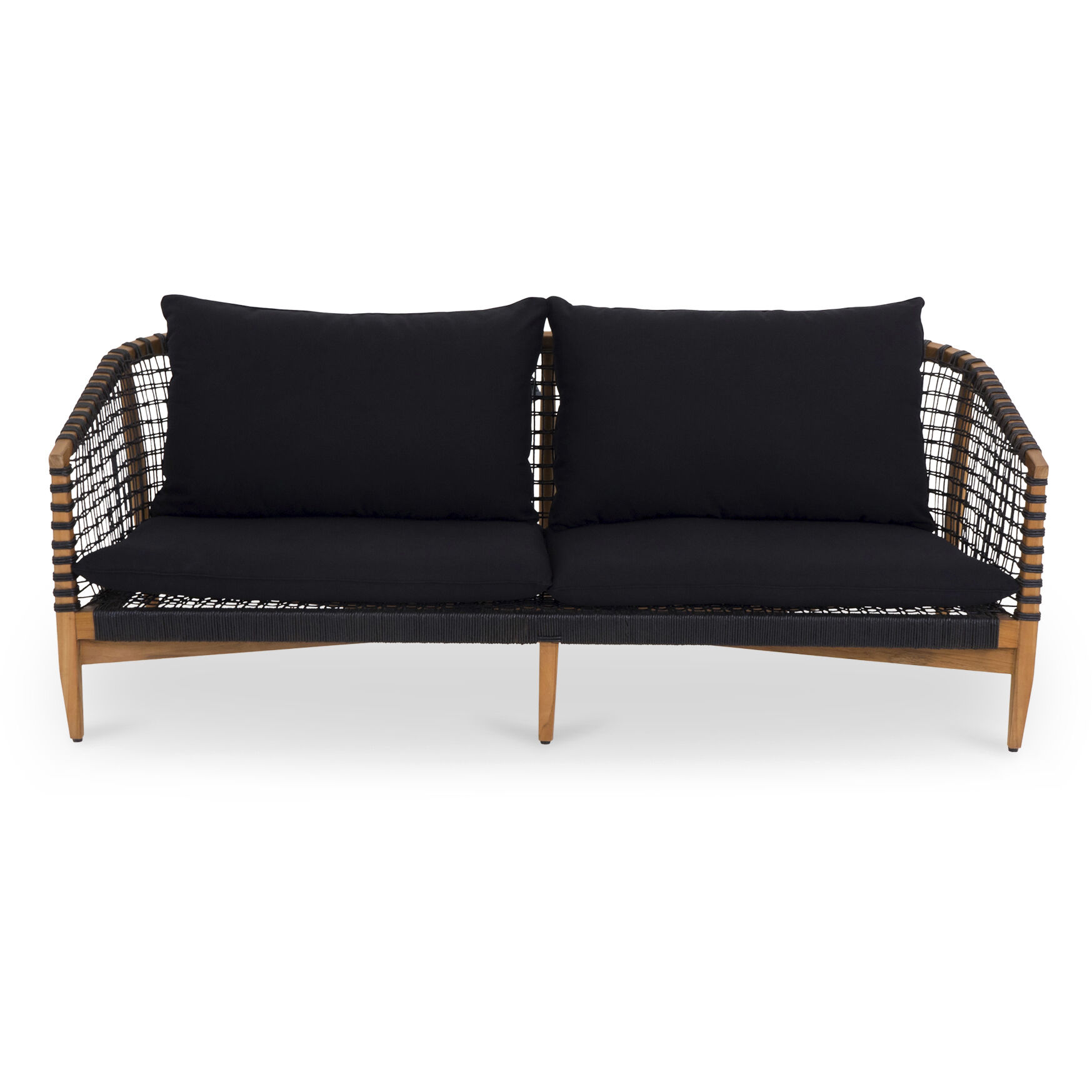 Kuna Black Outdoor Sofa