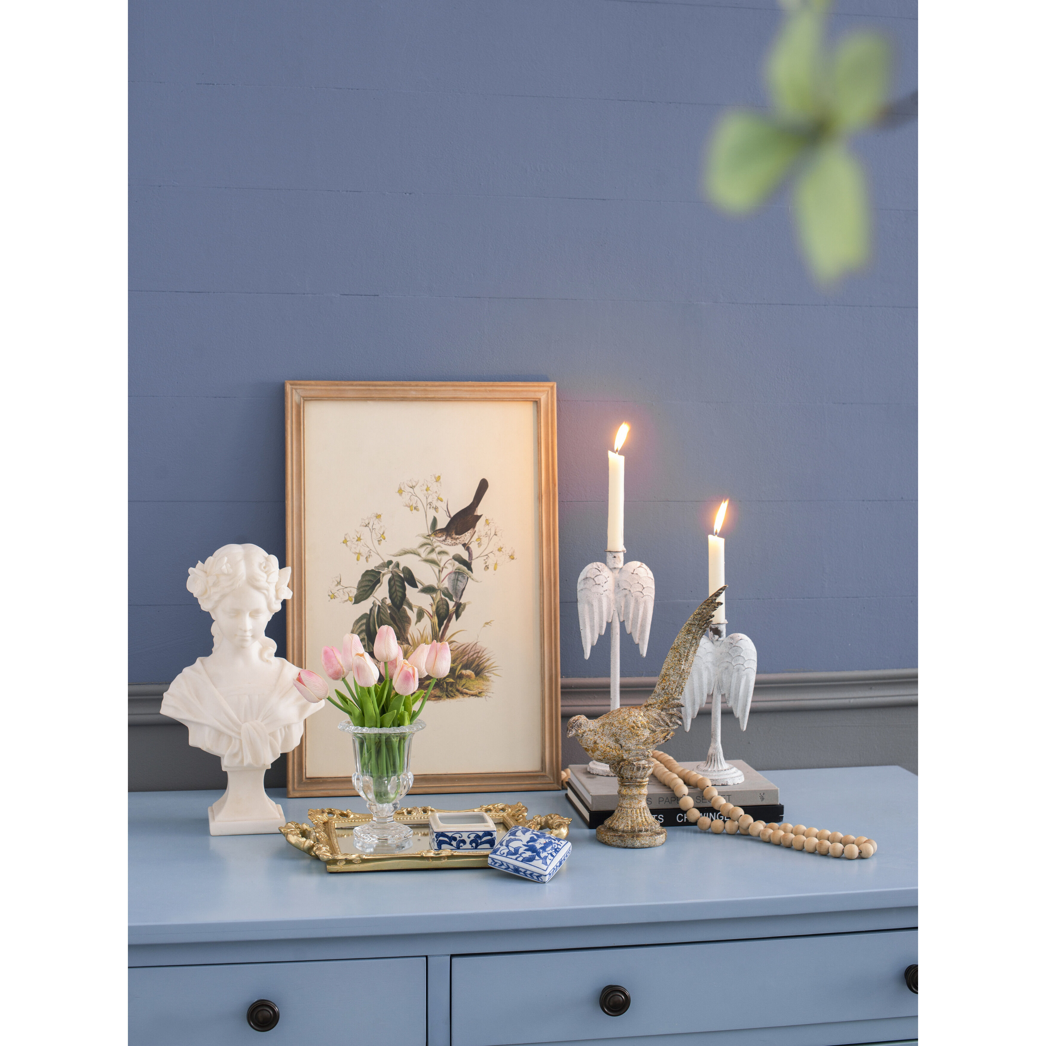 Anita Gray and Gold Figurine