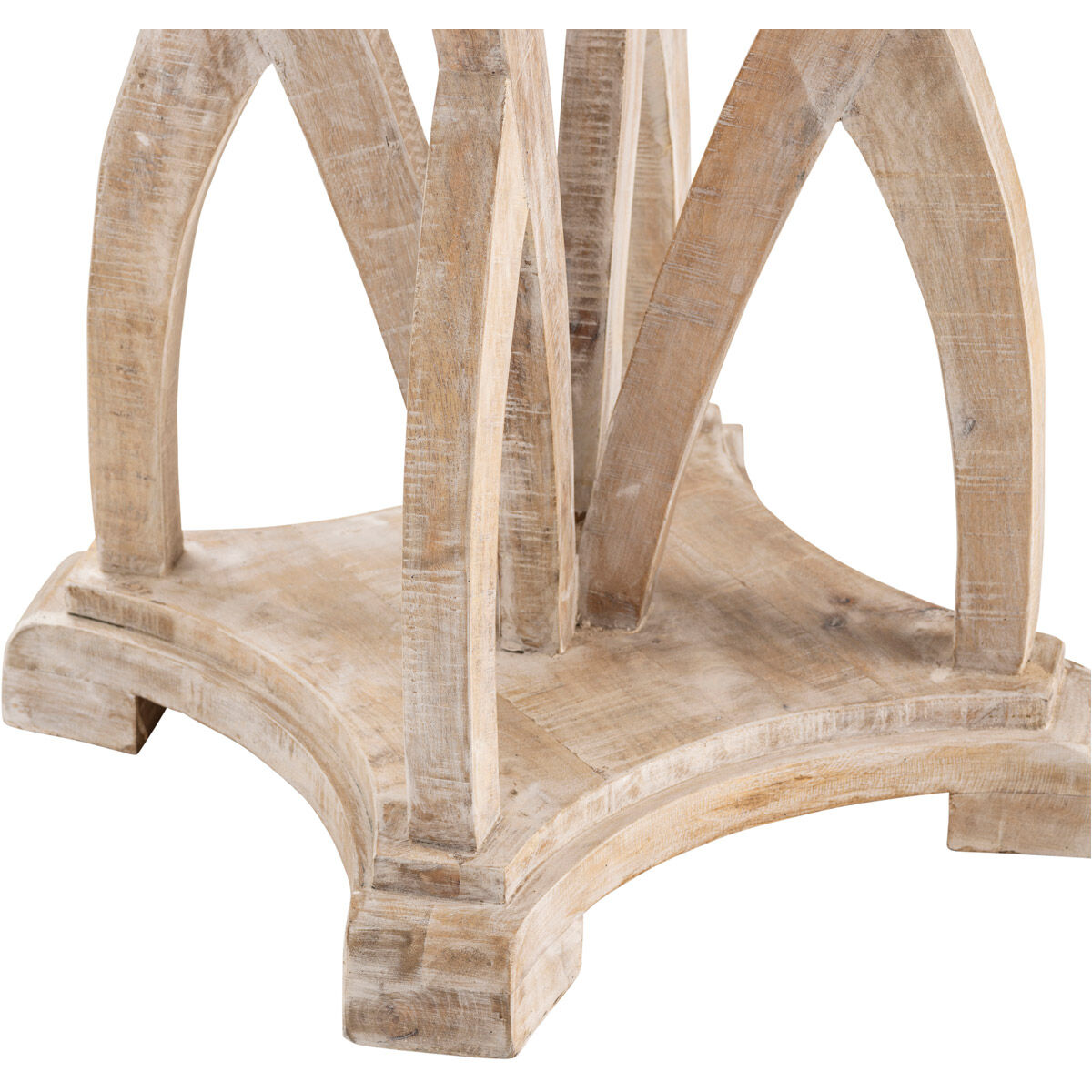 Evelyn 28 X 26 inch Light Brown Side Table