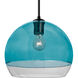 Ally 12 1 Light Black Cord Pendant Ceiling Light