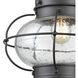 Onion 1 Light 18 inch Oil Rubbed Bronze Outdoor Sconce