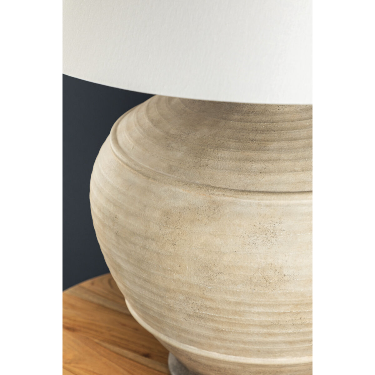 Malta 29 inch 120.00 watt Ash Table Lamp Portable Light