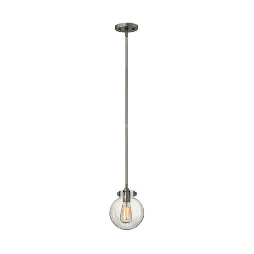 Congress 1 Light 7 inch Antique Nickel Mini-Pendant Ceiling Light
