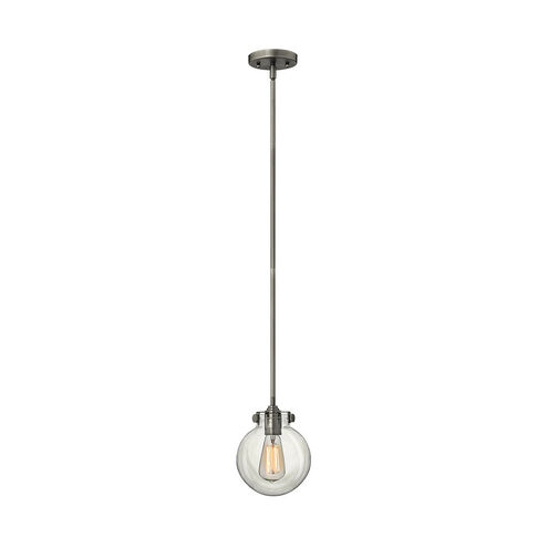 Congress 1 Light 7 inch Antique Nickel Mini-Pendant Ceiling Light