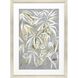 Florals Collection Gray Framed Art
