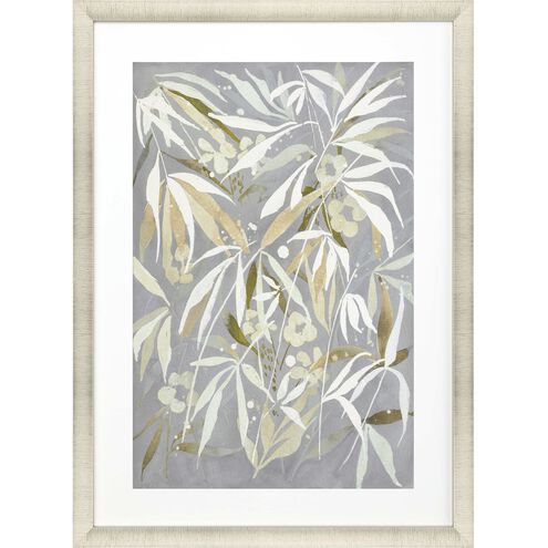 Florals Collection Gray Framed Art