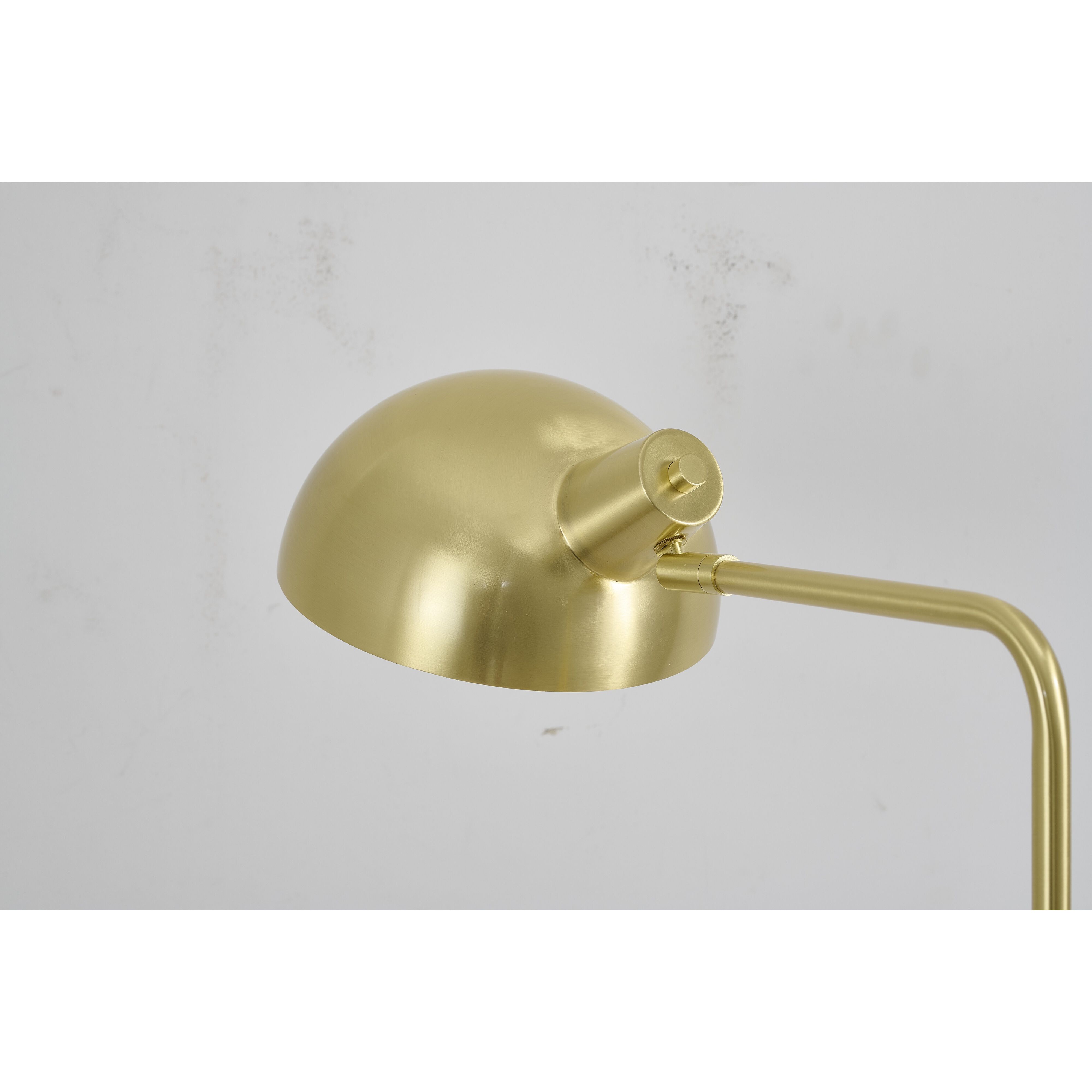 Canada 58 inch 100.00 watt Satin Brass Floor Lamp Portable Light