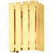 Greenwich 1 Light 10 inch Satin Brass Outdoor Wall Lantern