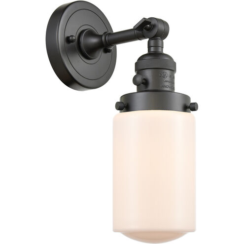 Franklin Restoration Dover LED 5 inch Oil Rubbed Bronze Sconce Wall Light, Franklin Restoration