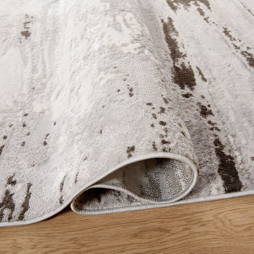 Ayda 36 X 24 inch Black/Grey Rug in 2 x 3
