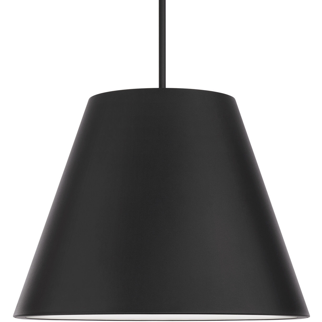 Myla 1 Light 20 inch Black Outdoor Pendant in 3500K