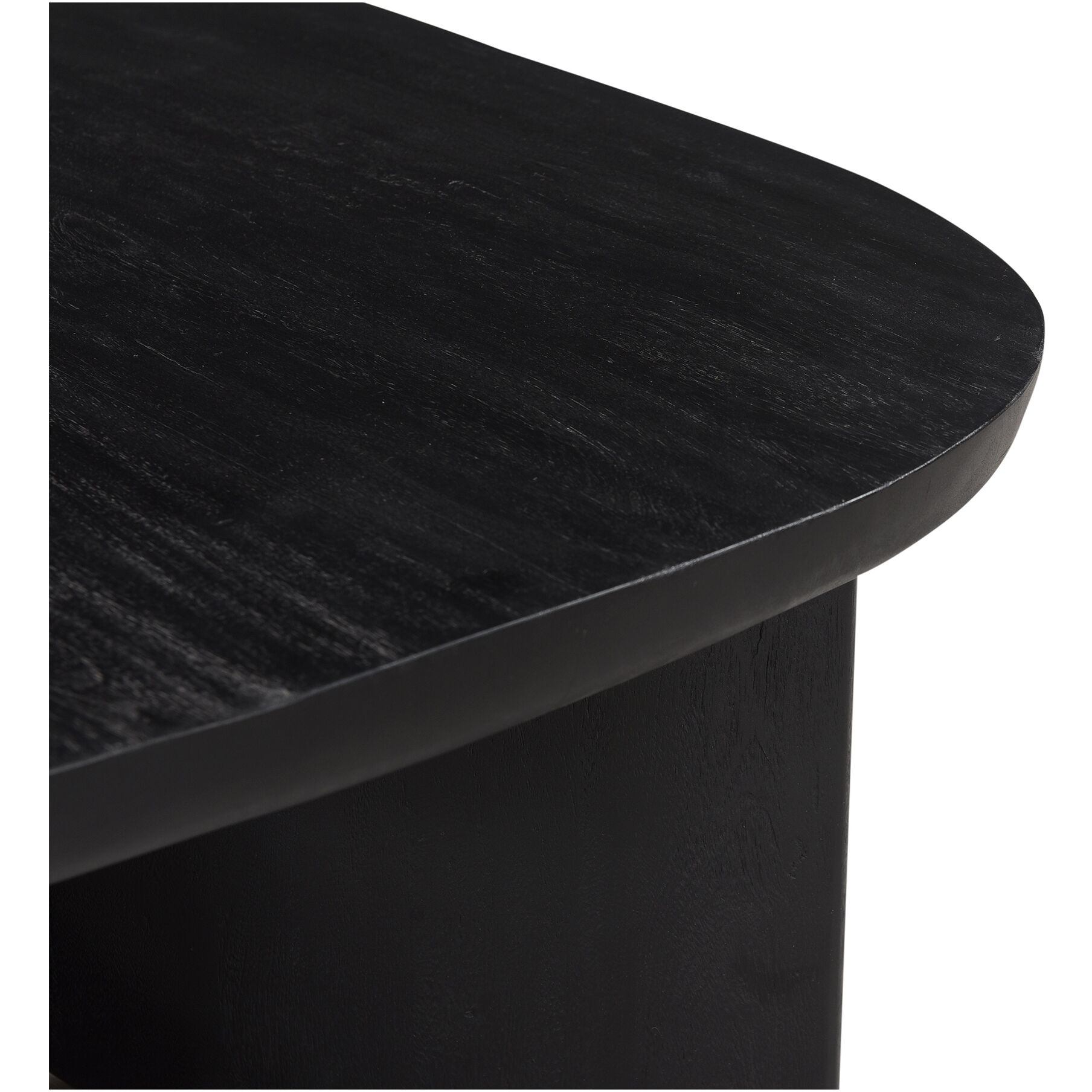 Era 35.5 X 31.5 inch Black Coffee Table