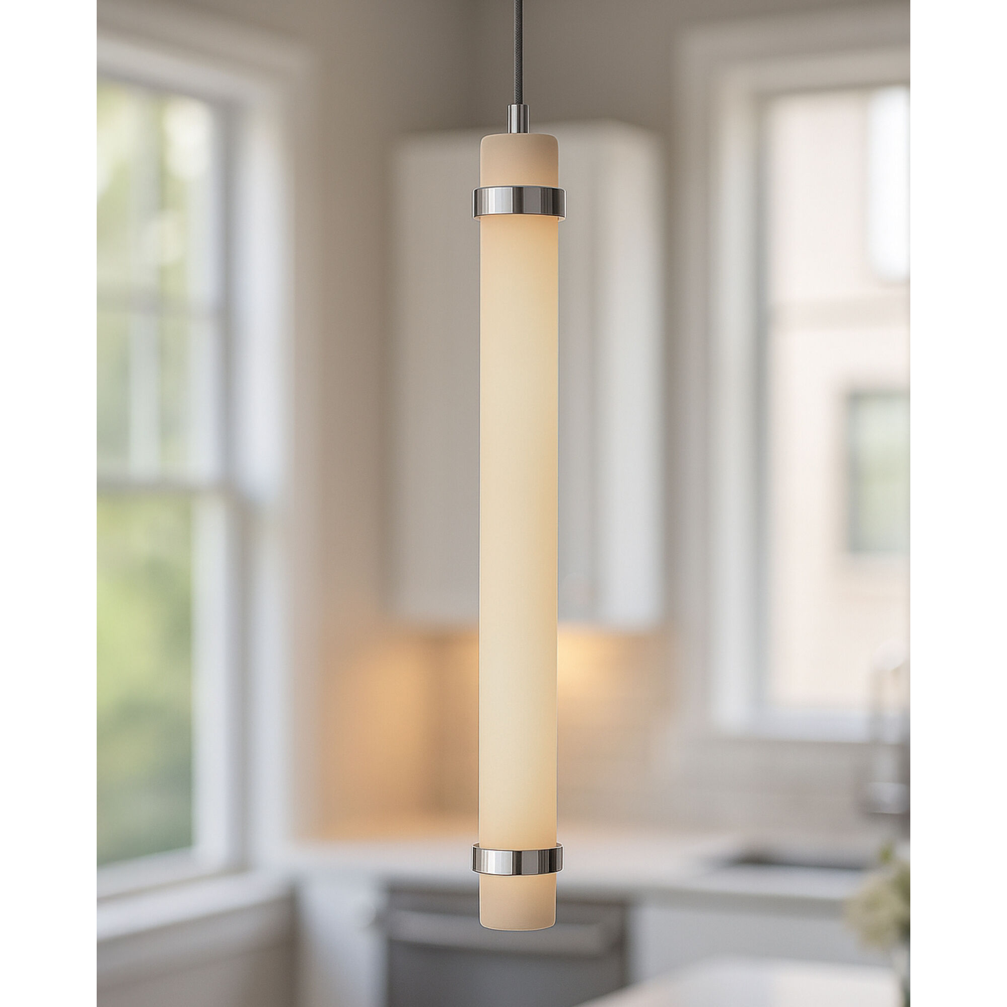 Miami LED 5.88 inch Polished Chrome Pendant Ceiling Light