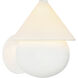 Alora Mood Rowan 7 inch Antique White Wall Sconce Wall Light
