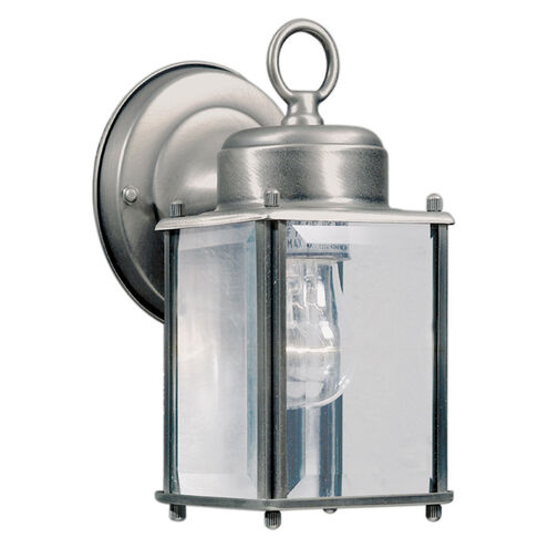 Signature 1 Light 8 inch Olde Nickel Outdoor Wall Light