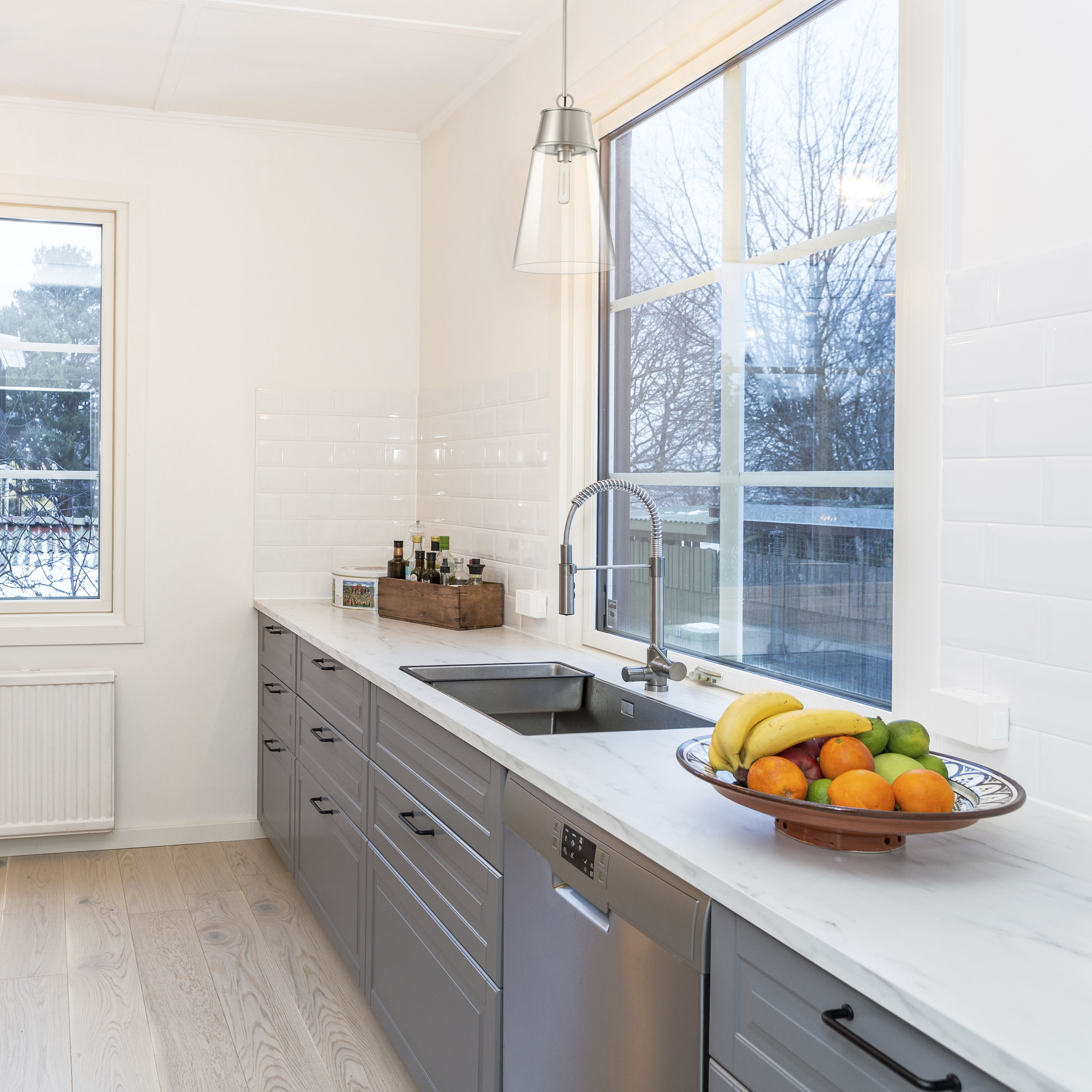 Wentworth 1 Light 11.5 inch Brushed Nickel Pendant Ceiling Light