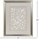 Vines on Linen White and Gray and Beige and Neutral Framed Art, Propac