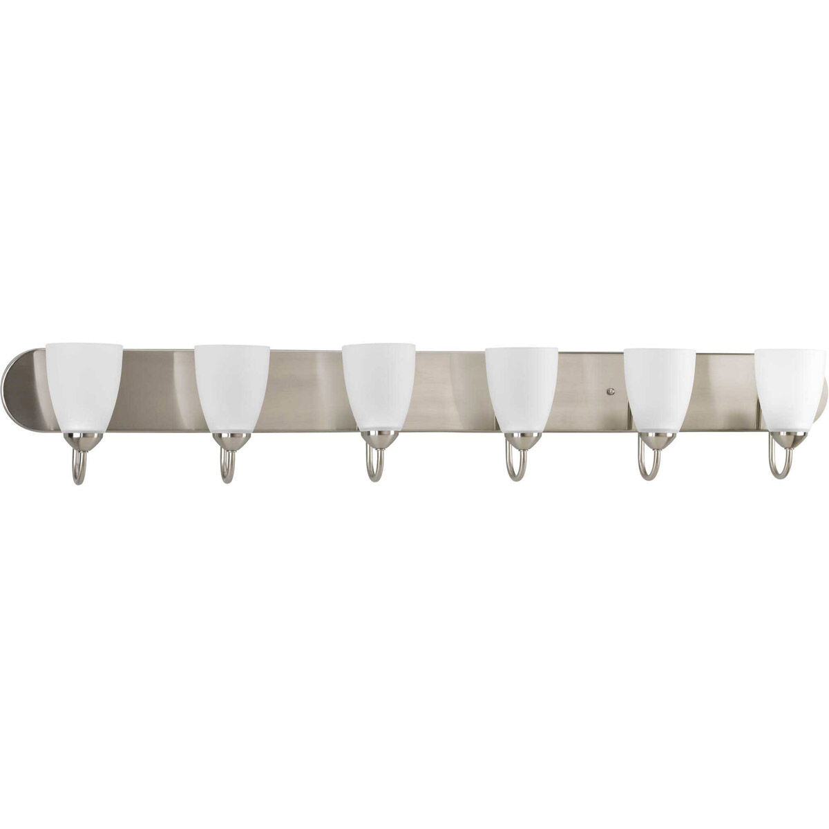 48 brushed nickel clearance vanity light