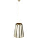 Peep Show 6 Light 16 inch Sunwashed Silver and Brushed Sienna Foyer Pendant Ceiling Light