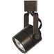 HT Series 1 Light 120V Rust Track Head Ceiling Light, Round