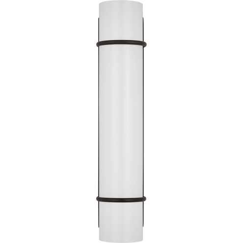C&M by Chapman & Myers Amelie LED 2.63 inch Aged Iron Bath Vanity Wall Light