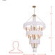 Barcelona 15 Light 38 inch Brass Kisser Pendant Ceiling Light