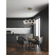 Oros LED 29.13 inch Antique Brass Chandelier Ceiling Light