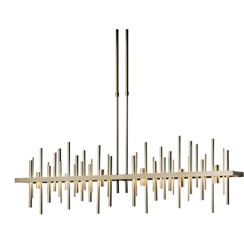 Cityscape LED 5 inch Soft Gold Pendant Ceiling Light, Large
