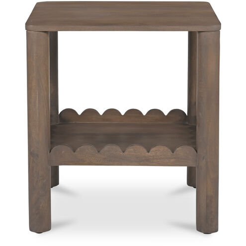 Wiley 22 X 20 inch Brown Side Table