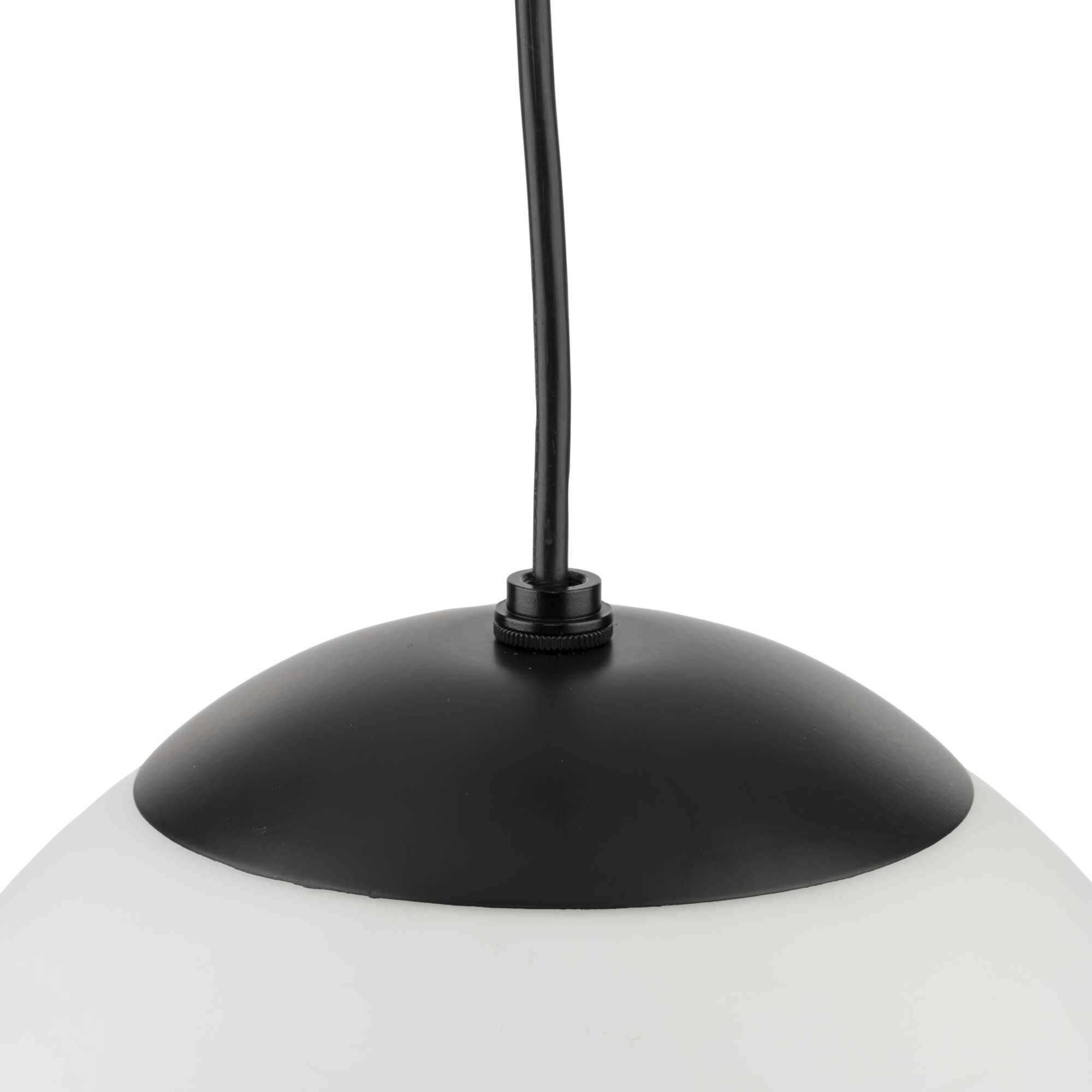 Atwell 1 Light 12 inch Matte Black Pendant Ceiling Light, Large