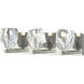 Gatsby 3 Light 21 inch Sterling Bath Sconce Wall Light