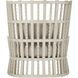 Norene Fog Gray Demetria Wing Chair