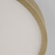 Kelly Wearstler Cerne LED 22 inch Natural Brass Flush Mount Ceiling Light in 277V