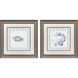 Ocean Finds Blue and Gray Framed Art, Propac