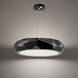 Beyond Mosaic LED 31 inch Black Stainless Steel Pendant Ceiling Light, Beyond