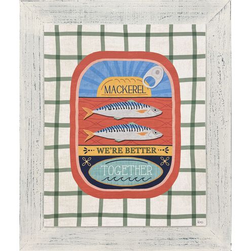 Tasty Tins Multi and Blue and Green and Yellow Framed Art