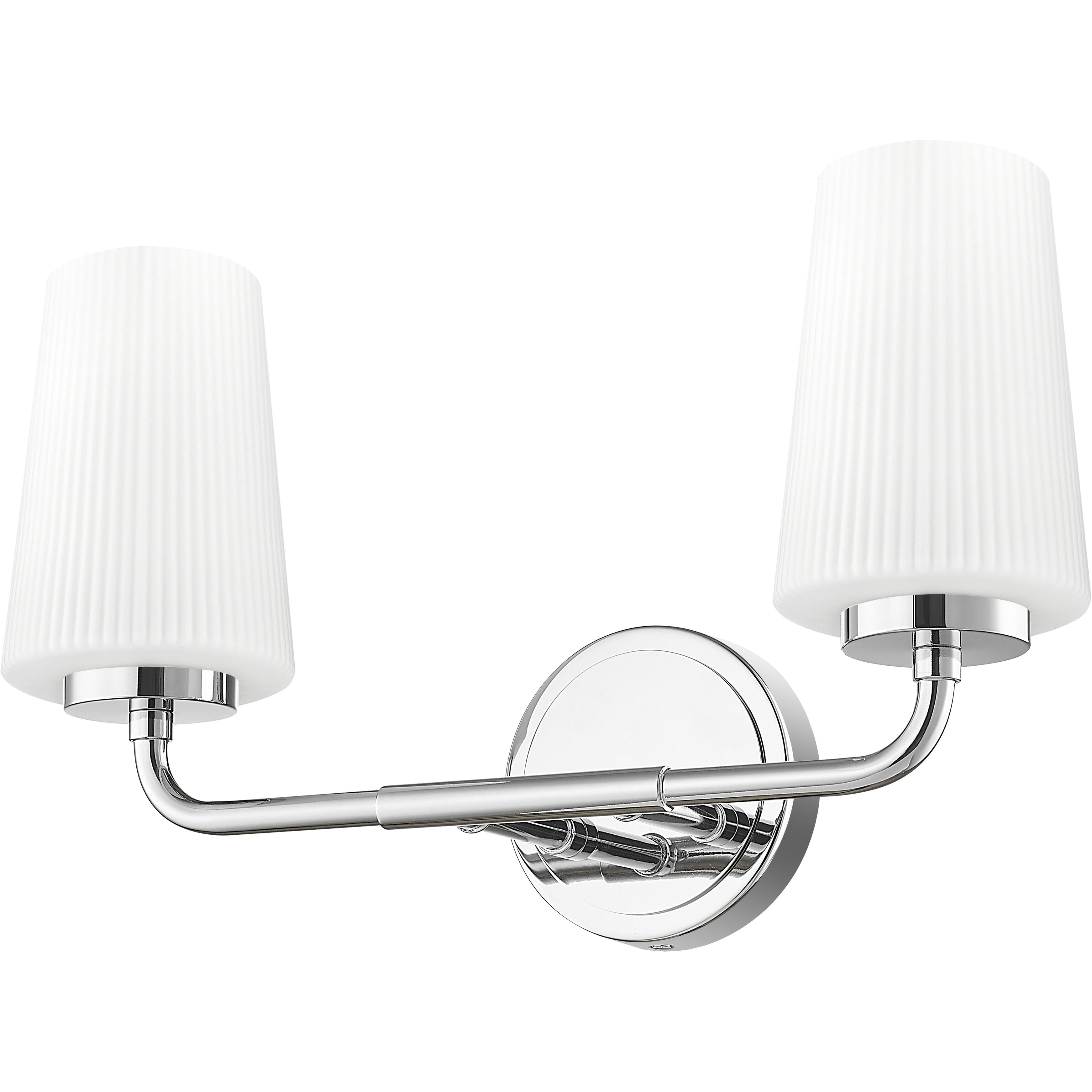 Montford 2 Light 16 inch Chrome Bath Vanity Light Wall Light