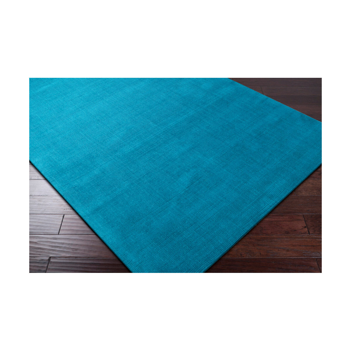 Mystique 117 X 117 inch Bright Blue Rugs, Wool