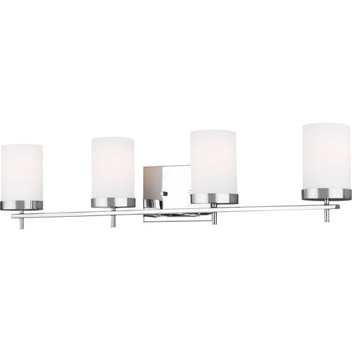 Reading 4 Light 34 inch Chrome Bath Vanity Wall Light