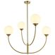 Nyomi 4 Light 36.00 inch Chandelier