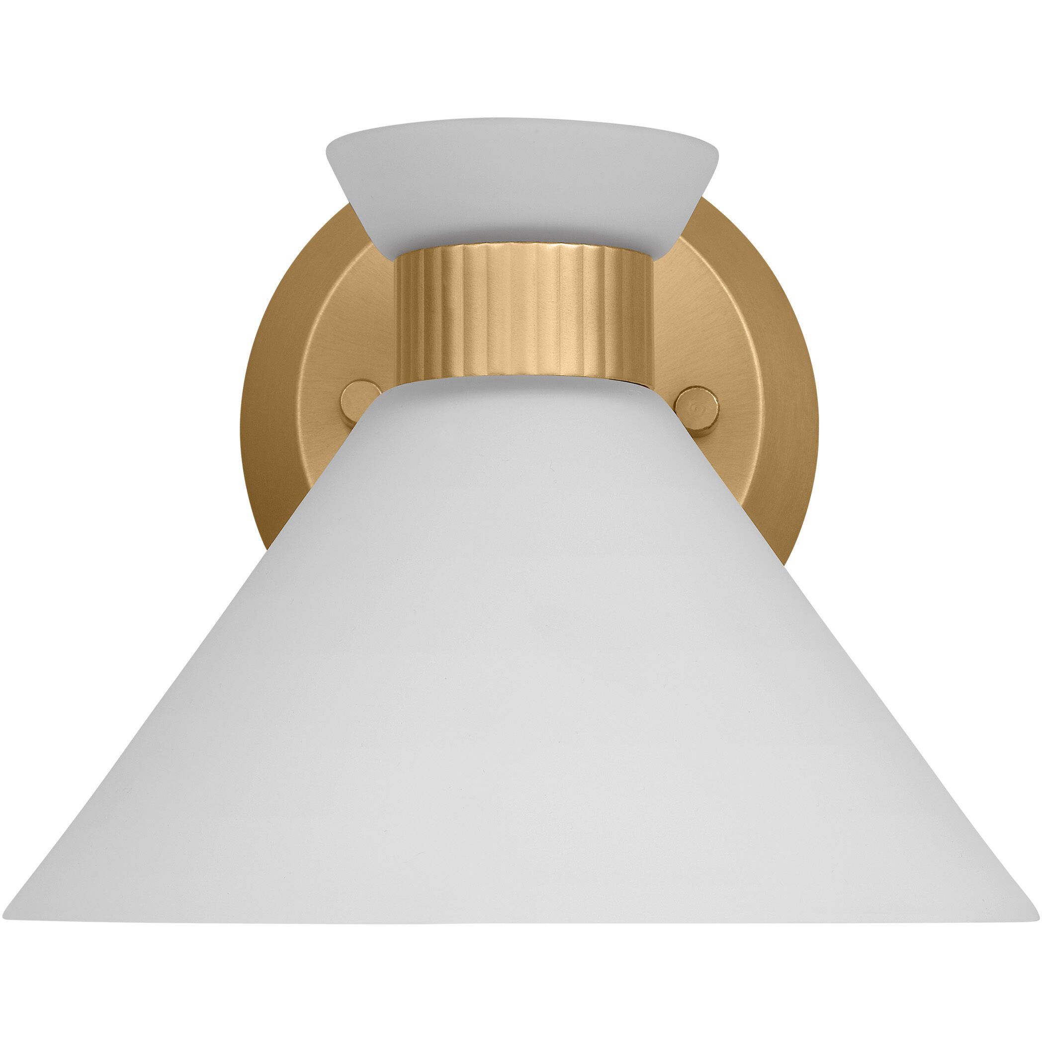 Drew & Jonathan Belcarra 1 Light 7.5 inch Satin Brass Sconce Wall Light