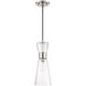 Vaughn 1 Light 7 inch Polished Nickel Mini Pendant Ceiling Light
